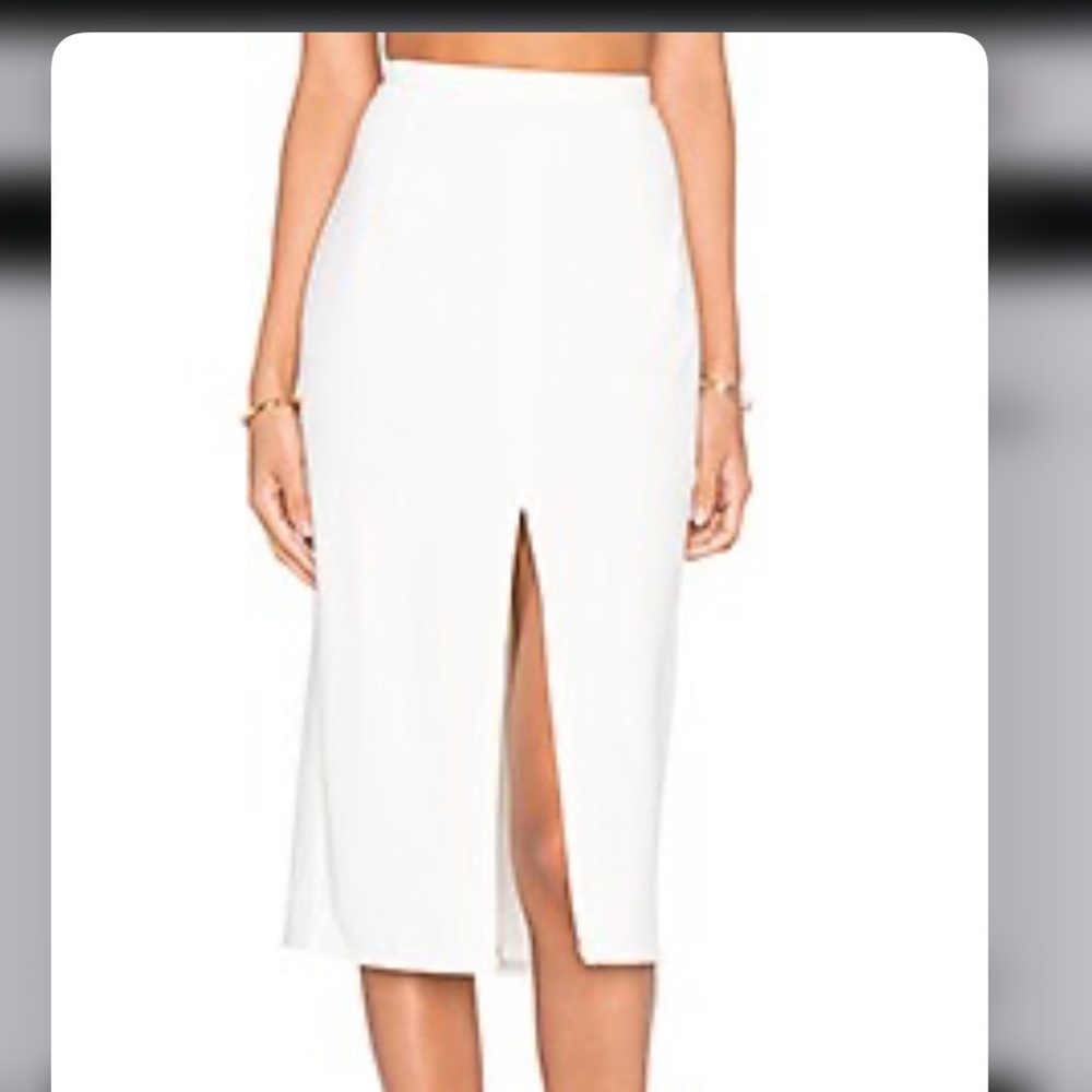 NWT high waisted slit pencil skirt